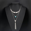 Tassel multilayer necklace