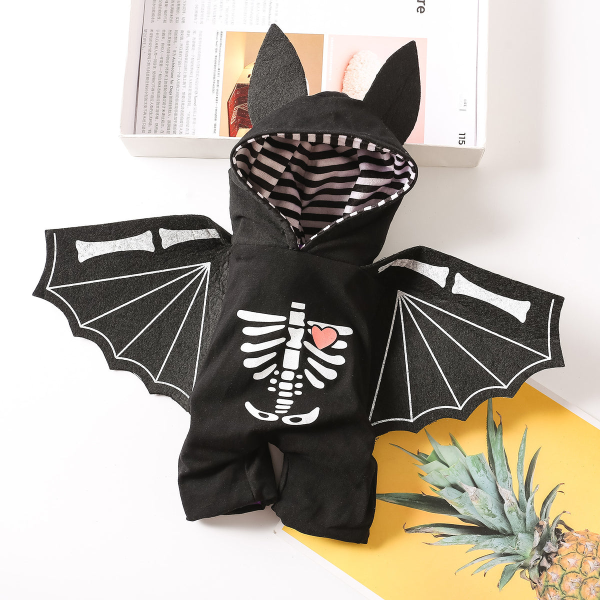 Pet Clothes Black Bat Dog