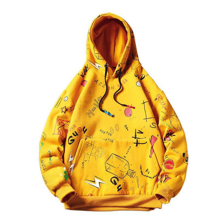 Loose man hoodie