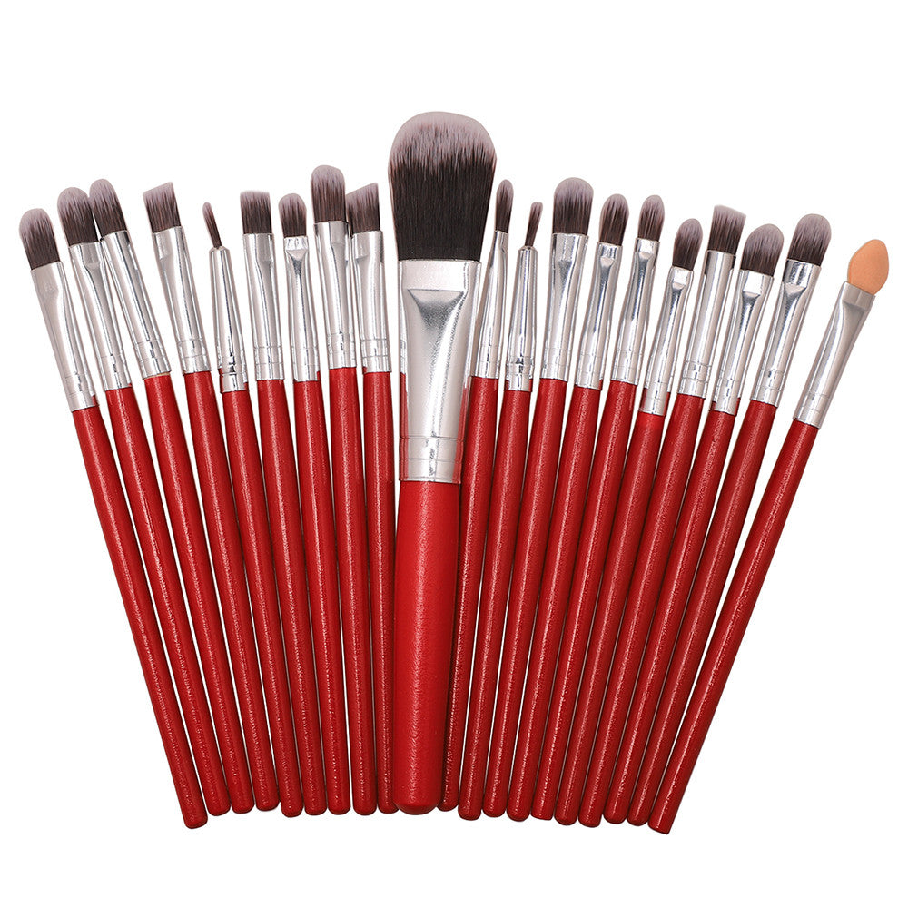 20 pcs Makeup Brush Set tools Make-up Toiletry Kit Wool Make Up Brush Set