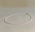 Simple Necklace Freshwater Irregular Pearl Women
