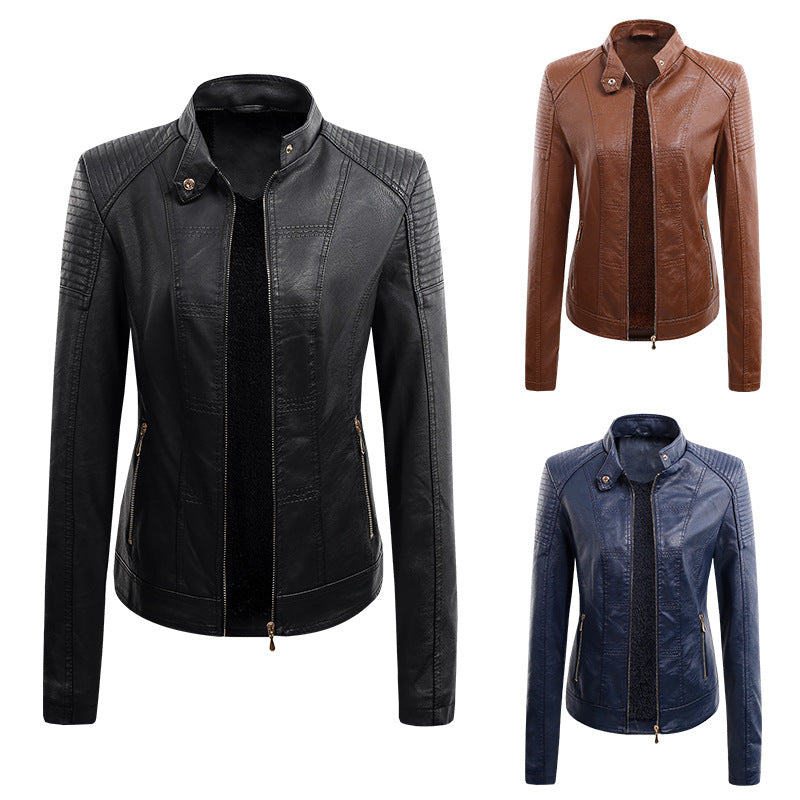 Women's Jacket Women's Leather Jacket Women's Leather