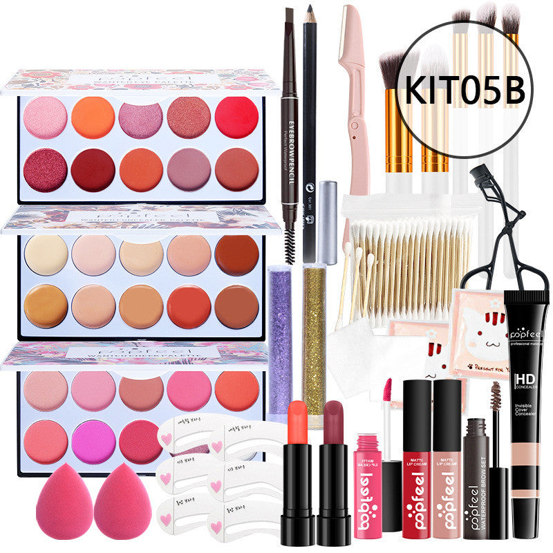 Makeup Cosmetics Set Beginner Combination