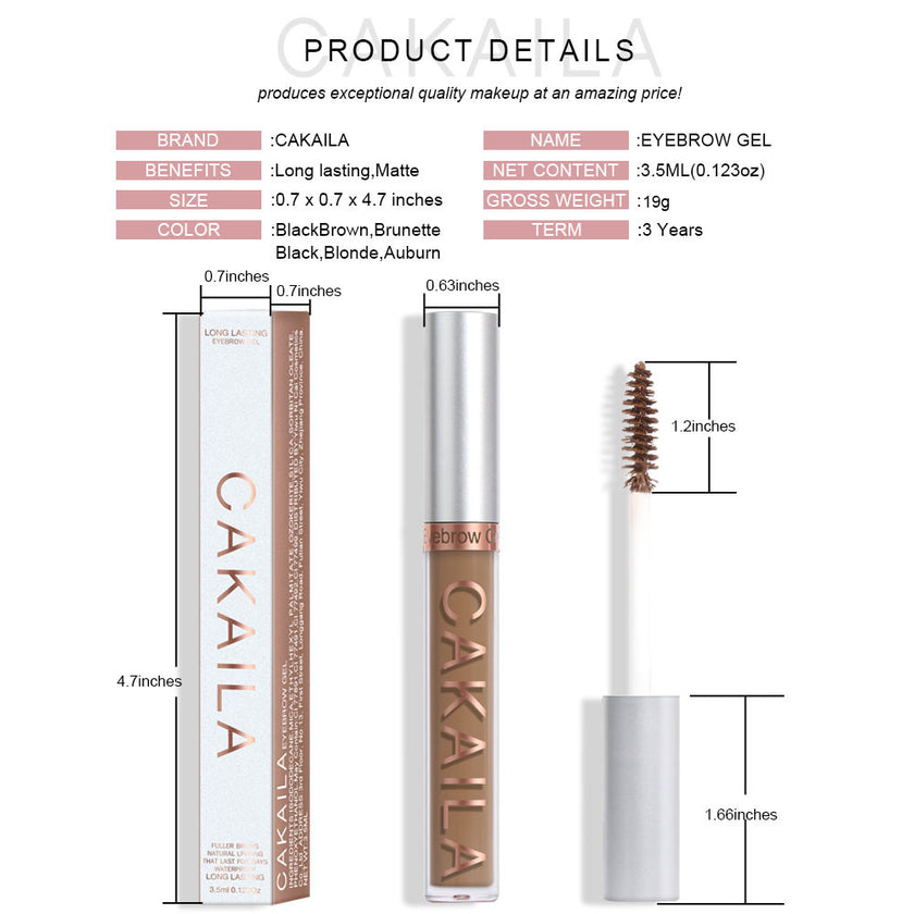 CAKAILA Kakaila Dyed Eyebrow Cream Matte Not Smudge-holding Makeup Eyebrow Stereotype
