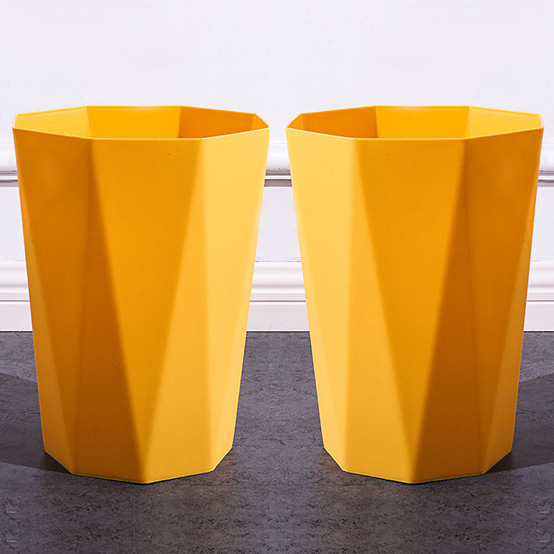 Office Large Capacity Cylinder Kitchen Bedroom Toilet Paper Basket