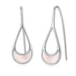 Sterling Silver Boho Hoop Drop Dangle Threader Earring Statement Hypoallergenic Jewelry
