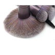 Color fiber hair makeup brush