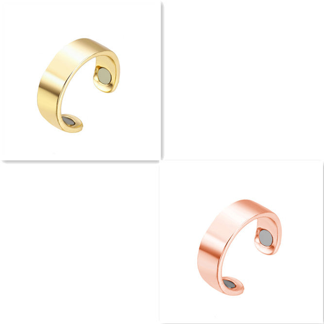 Ring Magnetic Health Ring Rose Gold Gold Silver Ring