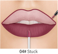Lip Liner Matte Nonstick Cup Liquid Lipstick Double Lip Gloss Pen