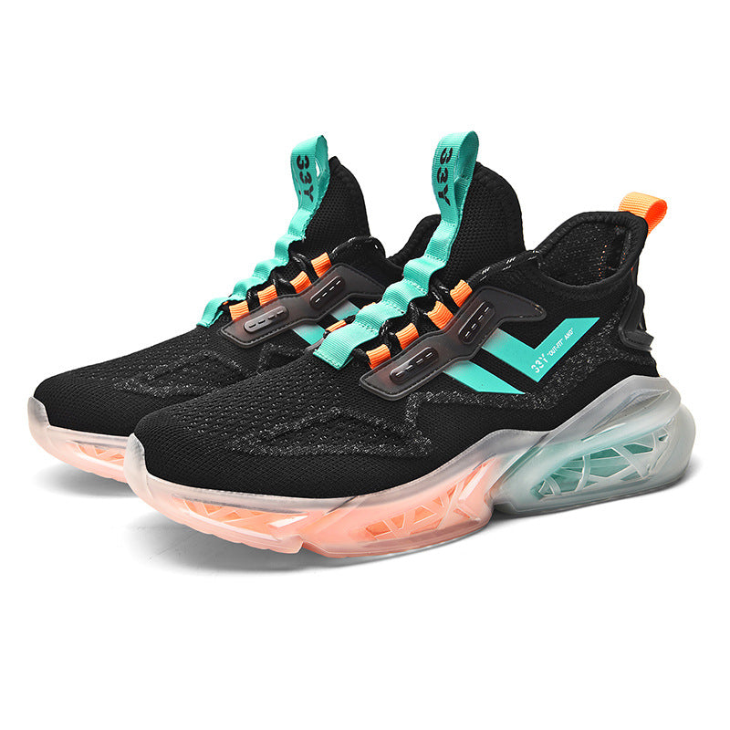 Lightweight Autumn Winter Breathable Trendy Reflective Men's Shoes