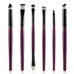6PCS eye makeup cosmetics Alpscommerce Brushes Set for Eyeshadow eyebrow lip eyeliner brush beauty make up tools