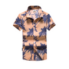 Summer beach shirt men's casual loose short-sleeved shirt