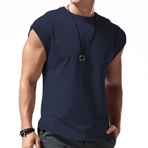Men's Summer Sleeveless T-shirt And Camisole top