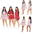 Women Pajama Sets Long Sleeve 2Pcs
