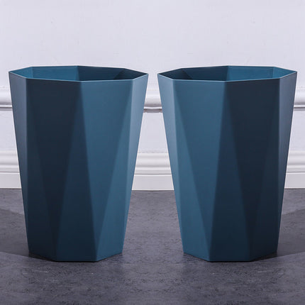 Office Large Capacity Cylinder Kitchen Bedroom Toilet Paper Basket
