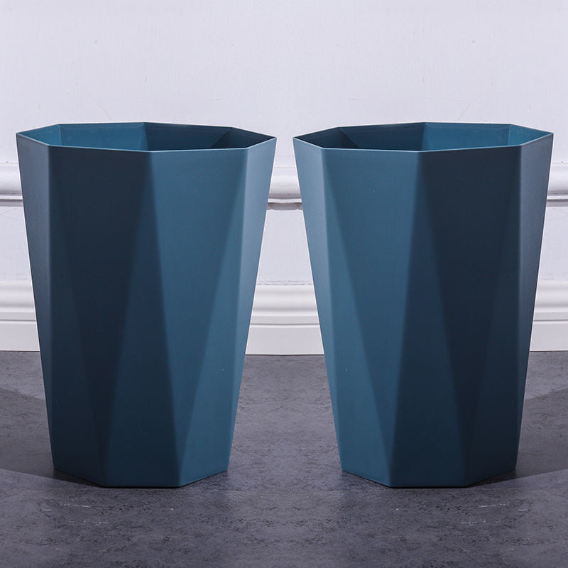 Office Large Capacity Cylinder Kitchen Bedroom Toilet Paper Basket