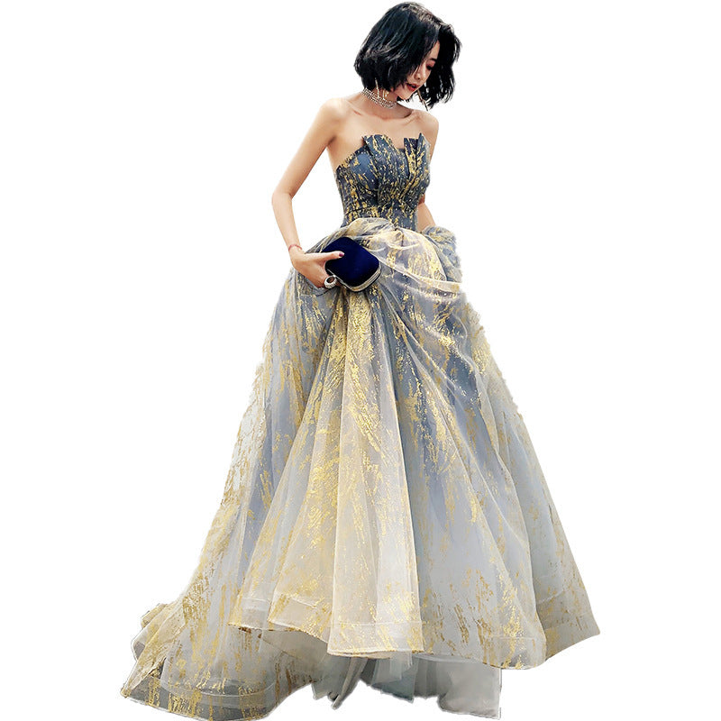 Party Tube Top Long Host Costume Dress