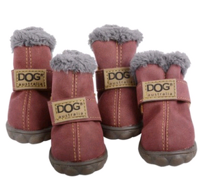Dog Thick Snow Boots Keep Warm Teddy Autumn   Shoes