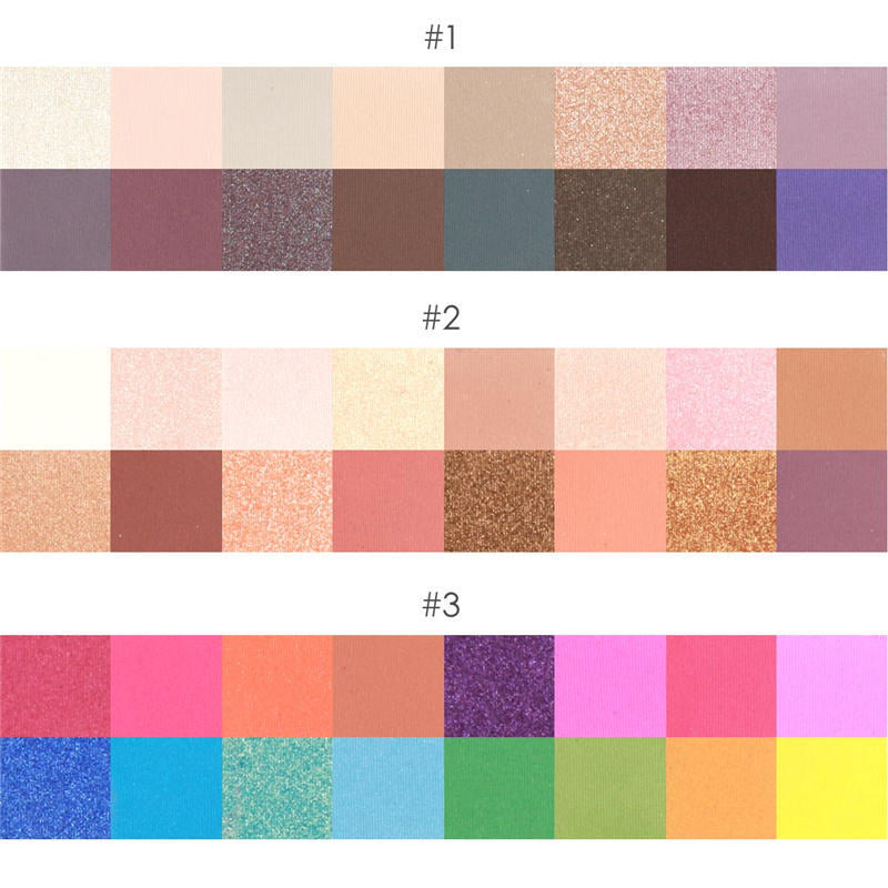 16 colors eye shadow palette