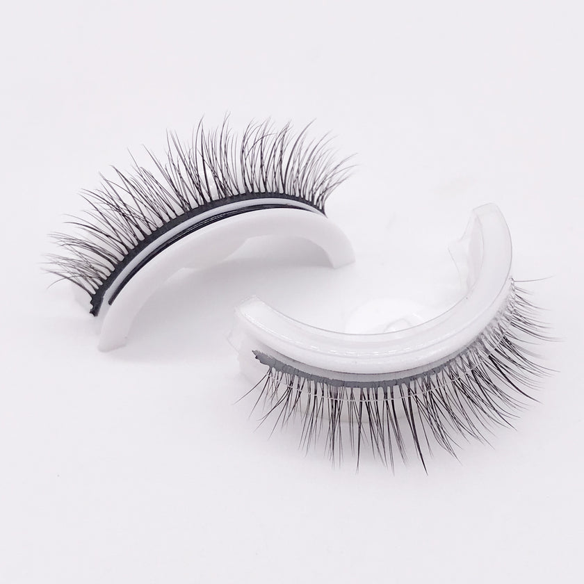 Reusable 3D silk Mink Lashes Natural False Eyelashes
