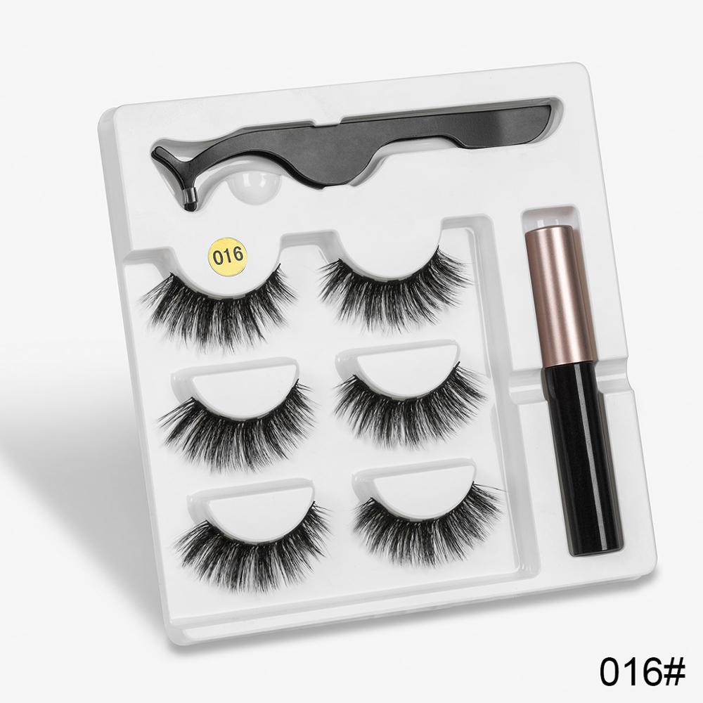 Magnetic false eyelashes