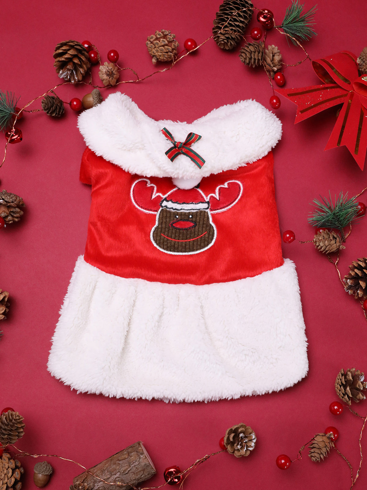 Alpscommerce Small Dog cute Clothes Thickened Dog dress up
