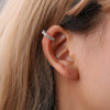 Diamond-studded Non-pierced Ear Clip Ear Buckle Earrings