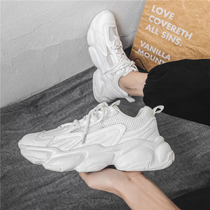 Breathable All-match Old Shoes Deep Mouth Mesh Increased