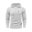 New Style 3D Pattern Outdoor Sports Men Solid Color Casual Hoodies