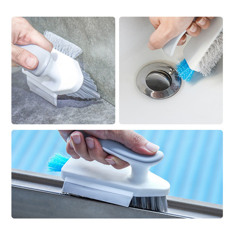 New Product Crevice Brush And Scraping Integrated Bathroom Corner Cleaning