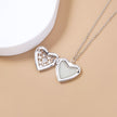 European And American Hollow Luminous Heart Necklace Pendant