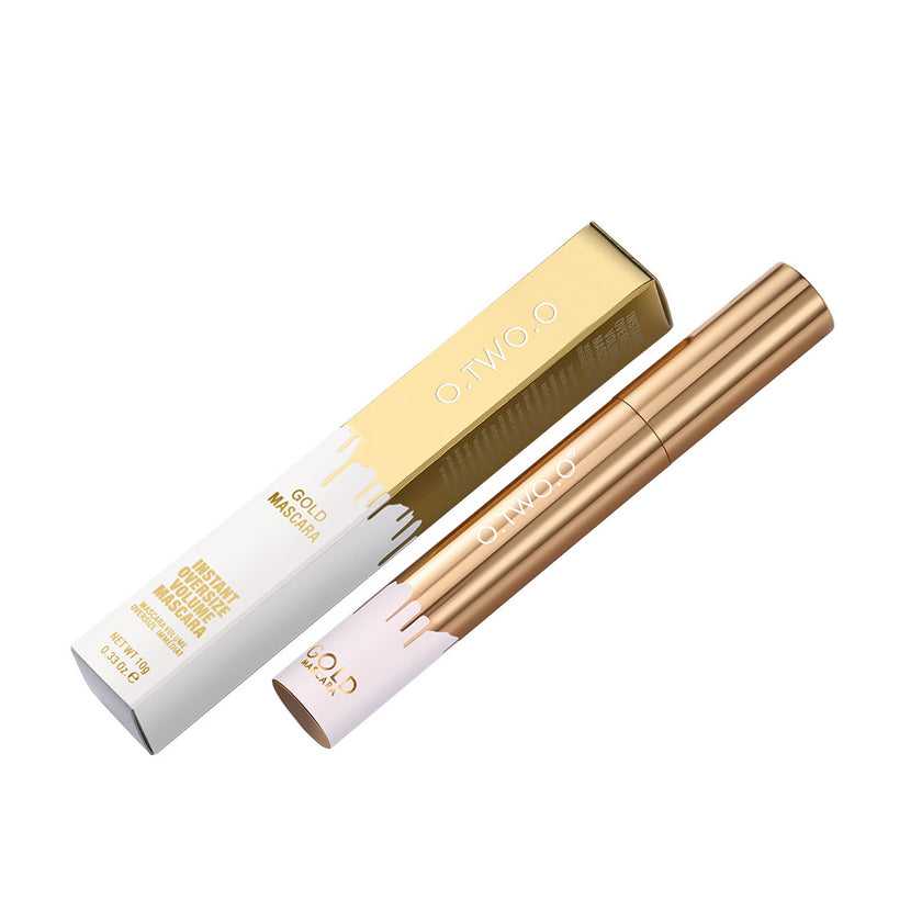 The Golden Crescent-shaped Brush Head Is Waterproof, Sweat-proof And Long-lasting Non-smudge Mascara