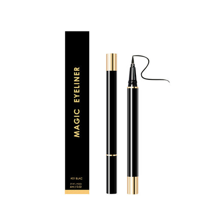 Eyeliner is waterproof and not easy to smudge liquid eyeliner
