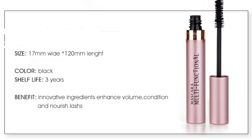 3D thick curling length does not smudge classic brush mascara