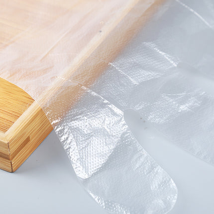 Alpscommerce (Bynetta)  Disposable Gloves Food Duck Neck Fried Chicken Crayfish Transparent New PE Plastic Gloves