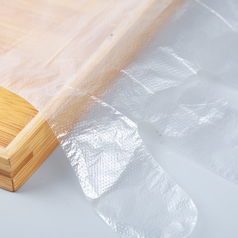 Alpscommerce (Bynetta)  Disposable Gloves Food Duck Neck Fried Chicken Crayfish Transparent New PE Plastic Gloves