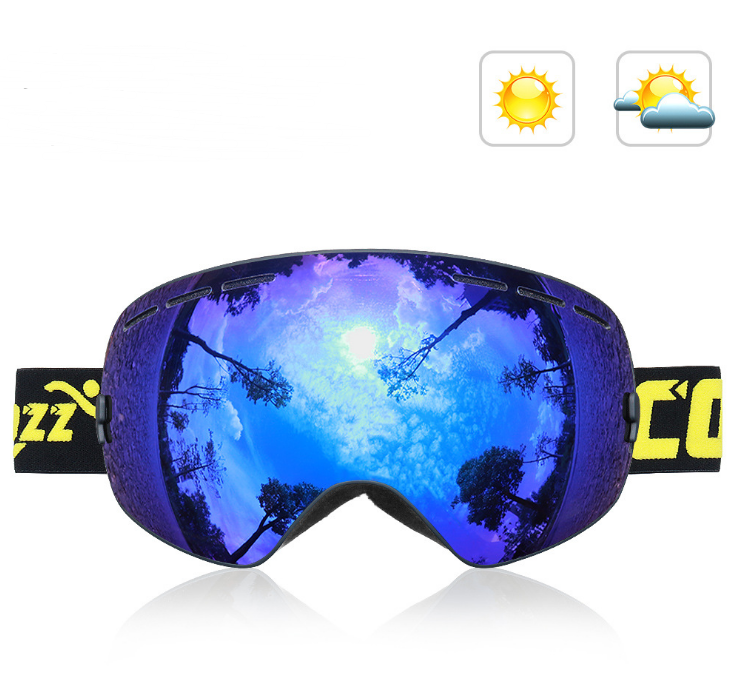 COPOZZ marke skibrillen doppelschichten UV400 anti-fog big ski maske brille skifahren männer frauen schnee snowboardbrillen GOG-201 Pro