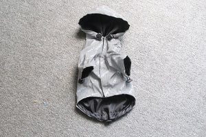 Pet non-fury windproof clothing