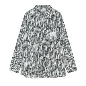 Men's Striped Korean Loose Shirt