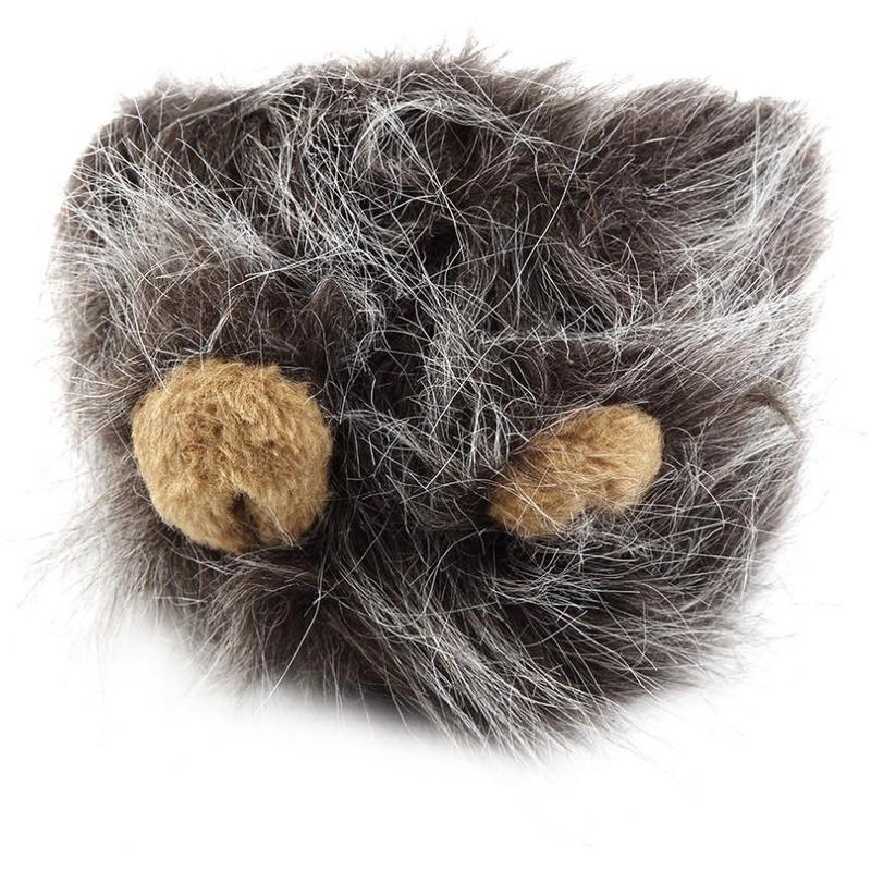 Funny Pet Hat For Small Dogs Cats Hat Emulation Lion Hair Costume