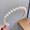 Thin pearl headband