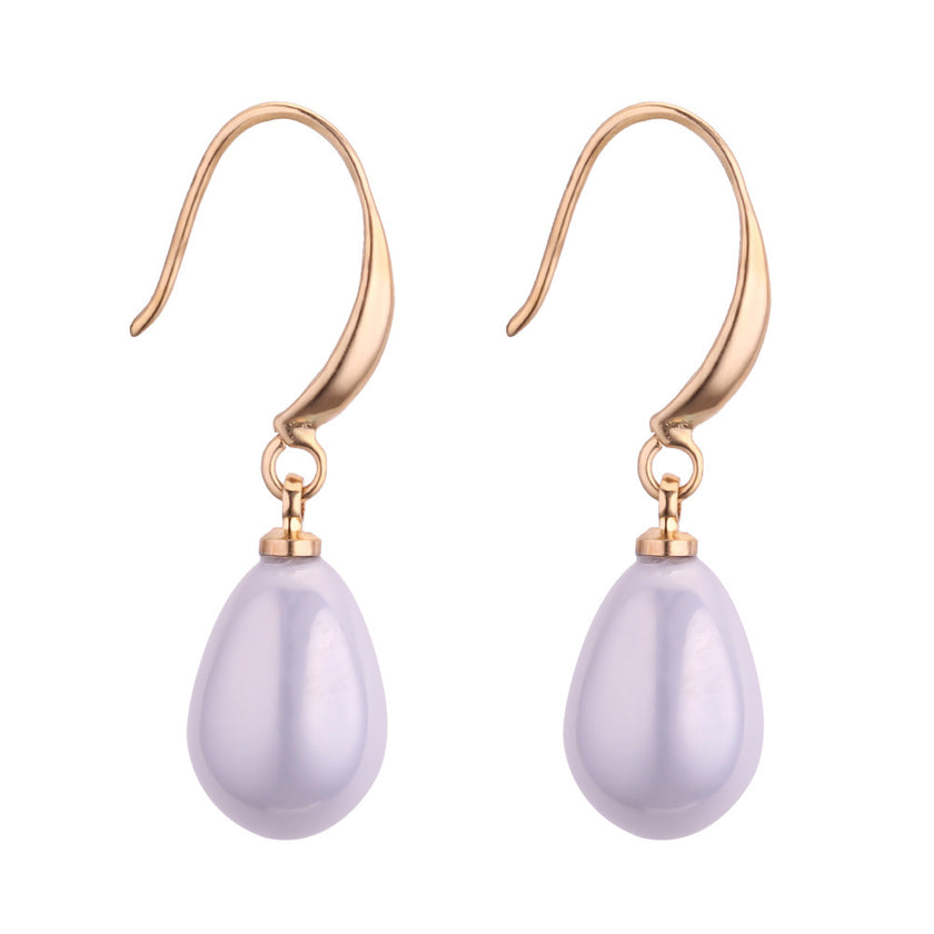 Pearl elegant drop earrings