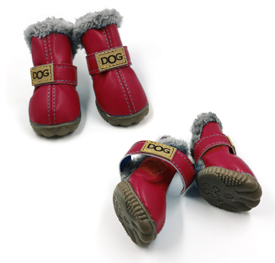 Dog Thick Snow Boots Keep Warm Teddy Autumn   Shoes