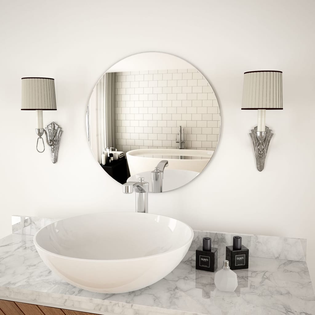 Frameless Mirror Round 11.8