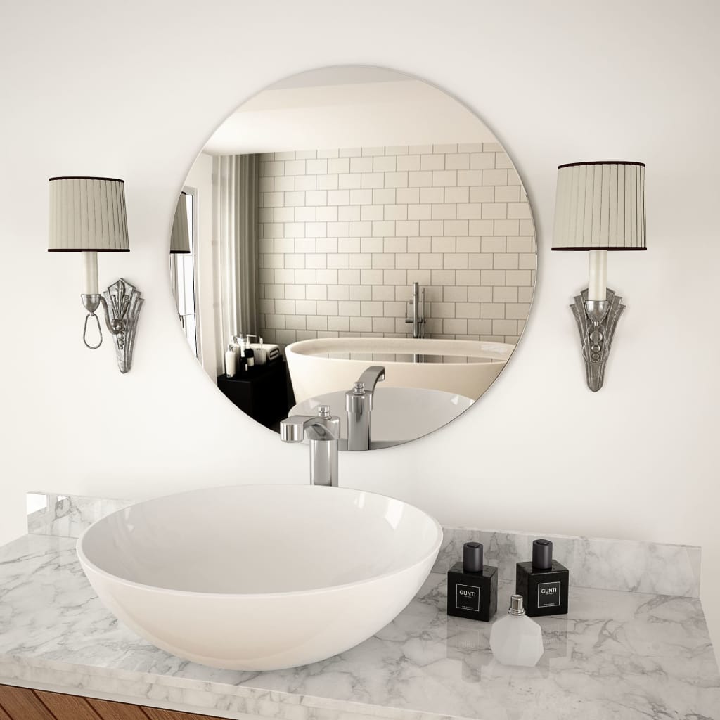 Frameless Mirror Round 11.8