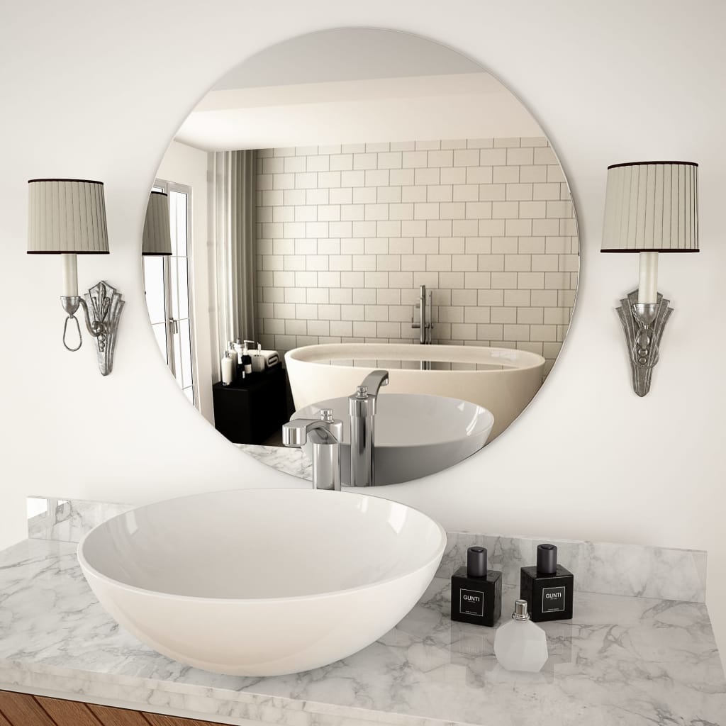 Frameless Mirror Round 11.8
