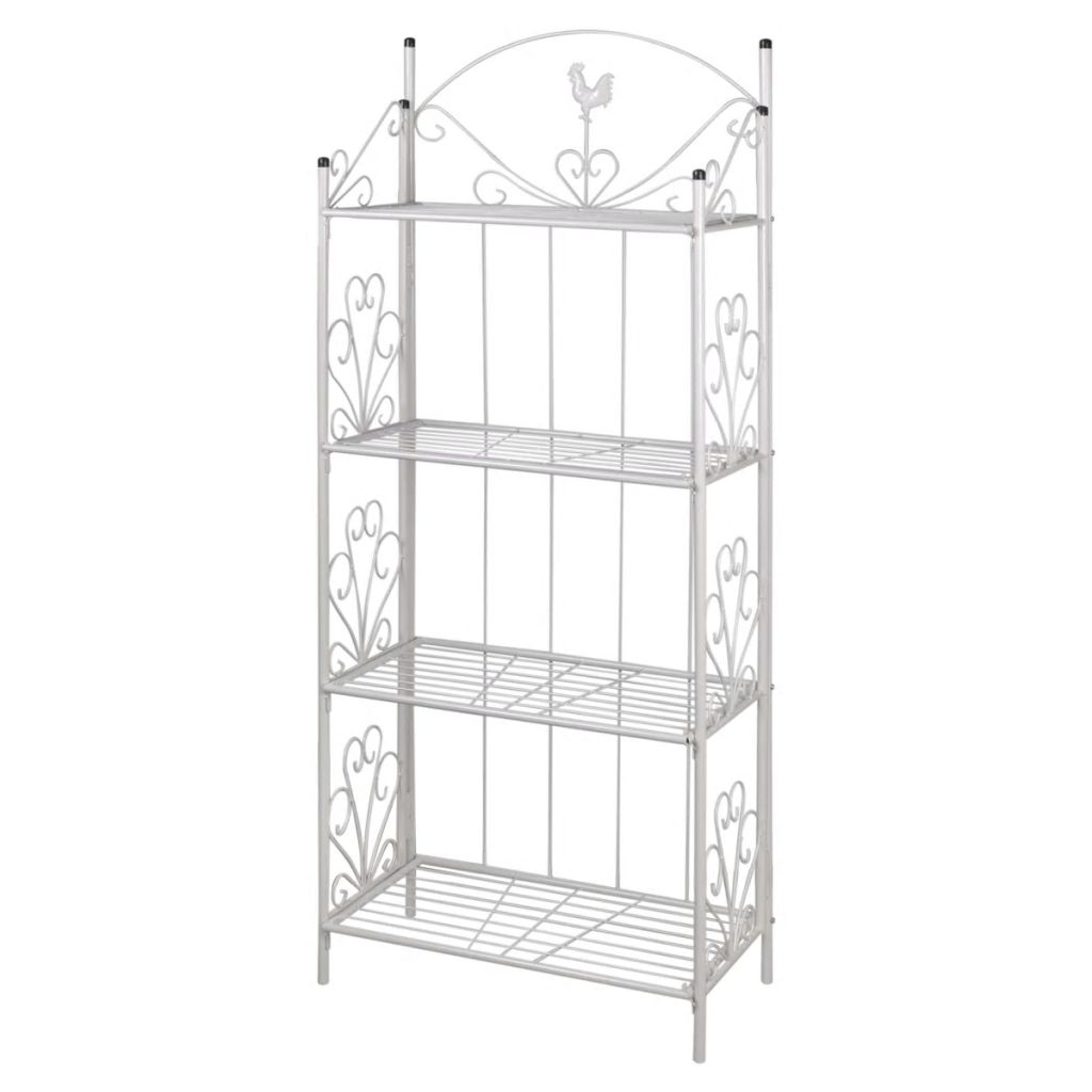 Plant Rack Black Square