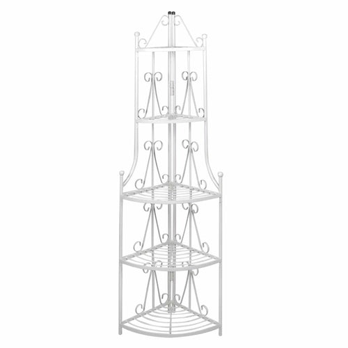 Corner Plant Rack Black 14.2