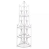 Corner Plant Rack Black 14.2