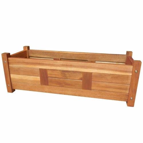 Garden Raised Bed Acacia Wood 19.7